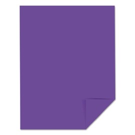 Neenah Paper 21971 Color Cardstock, 65lb, 8 1/2 x 11, Gravity Grape, 250 Sheets
