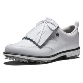 FootJoy Women's Premiere Series-Issette Previous Season Style Golf Shoe, White/White, 9 Narrow