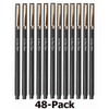 Black Le Pen (12 Pack) - 4300 Series (Black (48