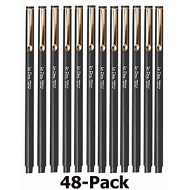 Black Le Pen (12 Pack) - 4300 Series (Black (48 Pack))