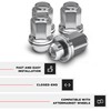 White Knight 5307l-4 cromo larga Mag tuerca con arandela para