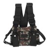 Radio Chest Harness 2 Pockets Oxford Cloth Adjustable Vest Rig