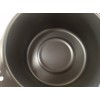 Sugiyama Metal Tempura Pot, Gray, 3.1 x 8.7 x 6.8