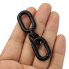 [FUSSED] 2-piece Set Spring Keychain, Carabiner Hook, Lost Prevention, Easy