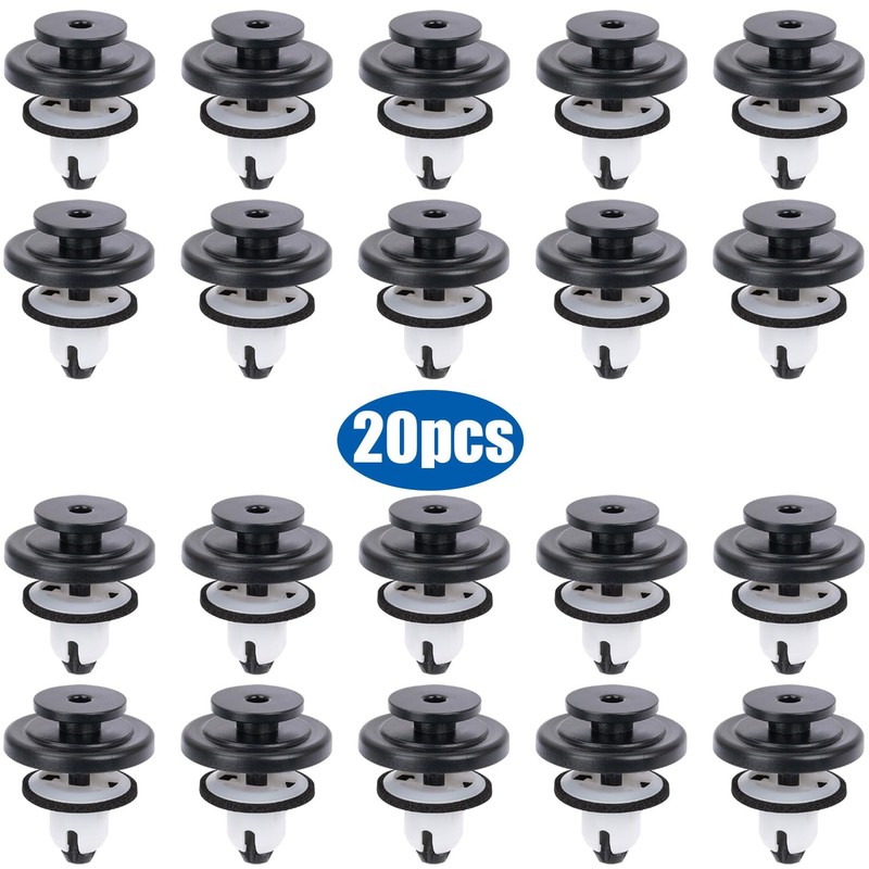 OAUTOO 20pcs Tailgate Spoiler Clip for Honda 91513-T6A-003 CR-V Civic