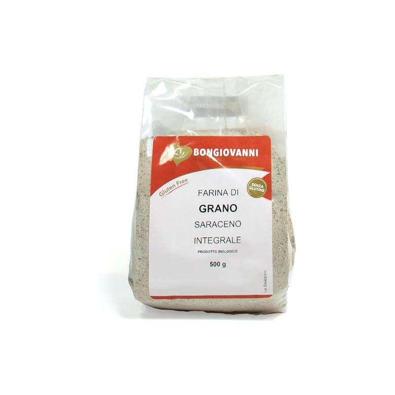 BONGIOVANNI FARINE E BONTA' NATURALI Farina di Grano Saraceno Integrale