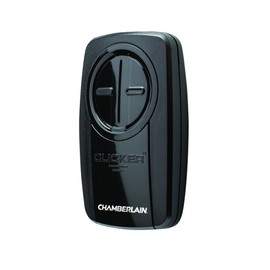Chamberlain KLIK5U-BK2 Garage Door Opener, Universal Remote Control, Black - Quantity 1