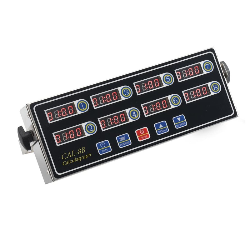 SUDEG 8 Channel Kitchen Timer Digital Restaurant Timers Professional Loud