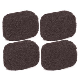 Locsanity Afro Kinky 100% Bulk Natural Human Hair - Braiding Hair for Dreadlocks, Loc Repair, Dreadlock Extensions, Twists, Braids - 16 Inches Long, 1 Oz