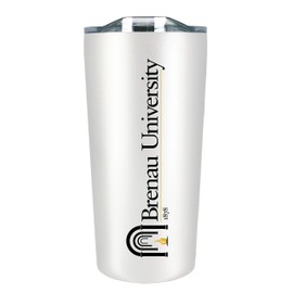 The Fanatic Group Brenau University Double Walled Soft Touch Tumbler, Design-1 - White