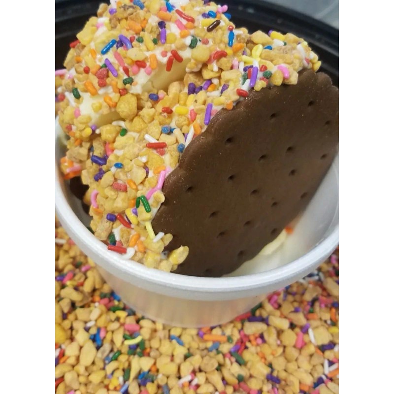 SPRINGLE Dairy Queen Peanut Brittle crunch, Krunch Kote Topping Sprinkles