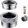 Faucet Adapter with Aerator, 3/4 Inch Garden Hose Connector, Kitchen
