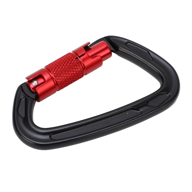 Auto Locking Rock Climbing Carabiner D Shaped Carabiner Yoga Hammock