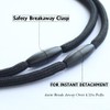 2 Pack-Heavy Duty Breakaway Lanyards for ID Badges and Keys-Badge