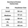 Trenzeo Porkpie Fashion Hat – Breathable Summer Mesh Pork Pie