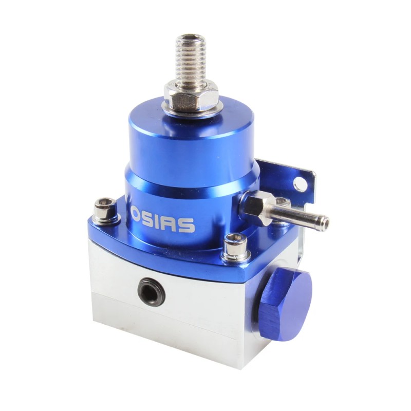 OSIAS Aluminum Adjustable Autos Fuel Pressure Regulator 160PSI Gauge an