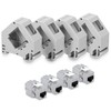 kwmobile Keystone Module and DIN Rail Adapter Set - Fits