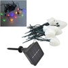 Mushroom Shaped Solar Light String Waterproof Dustproof Landscape Light with