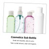FRCOLOR 6Pcs toiletry bottle shampoo squeeze bottle empty lotion containers