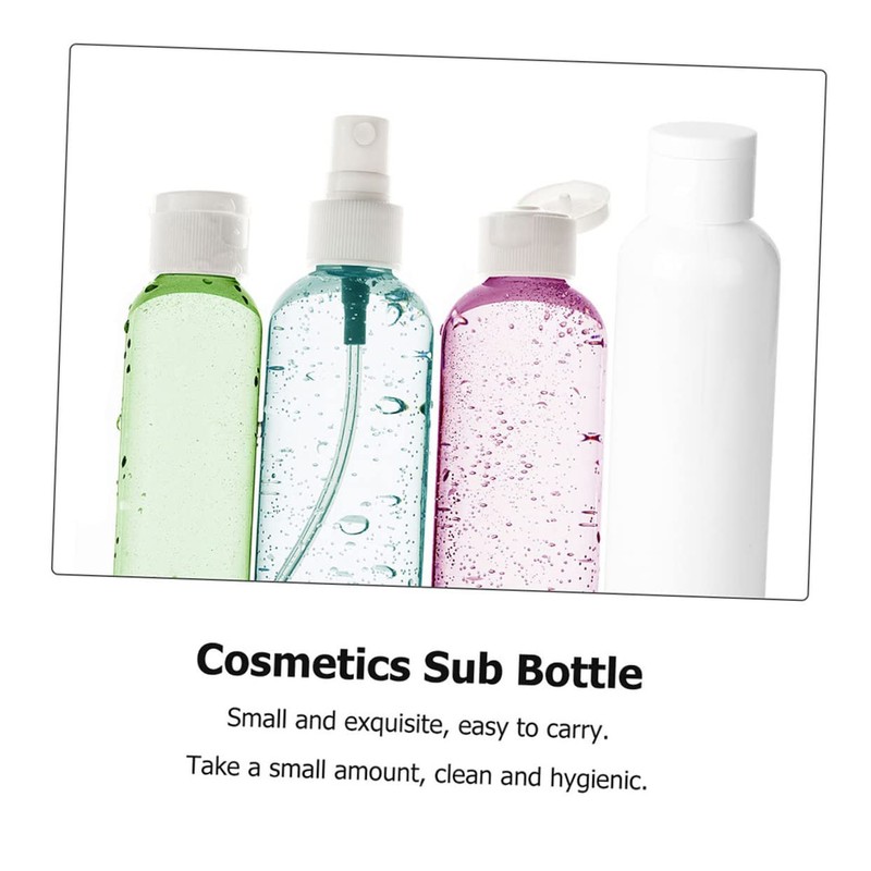 FRCOLOR 6Pcs toiletry bottle shampoo squeeze bottle empty lotion containers