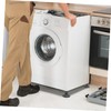 Mipcase 4 pcs Adjustable Slip Washing Machine Foot Pads for