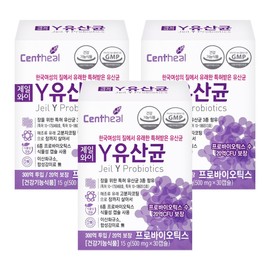 cent hill Scenthill Women's Vaginal Derived Jeil Y Y Lactobacillus 30 tablets 3 pcs. 30 tablets 3 pcs. / 쎈트힐 여성 질유래 제일와이 Y유산균 30정 3개 30정  3개