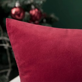 Miulee Velvet 1 Piece Cushion Cover Decorative Decorative Cushion Cover with Hidden Zipper Sofa Bedroom Car