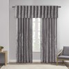 Madison Park Andora Embroidered-Rod Pocket Valance, Tree Small Faux Silk