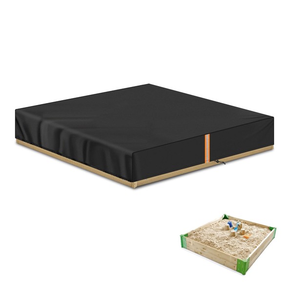 VANSHEIM Sandbox Sandpit Cover for Sandpit Pool Garden Sand Box