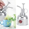 300ml Stainless Steel Watering Can Watering Flowers Small Mini Watering