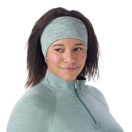 Smartwool, Unisex, Thermal Merino Colorblock Headband, Arctic Green Digi Snow, One Size,