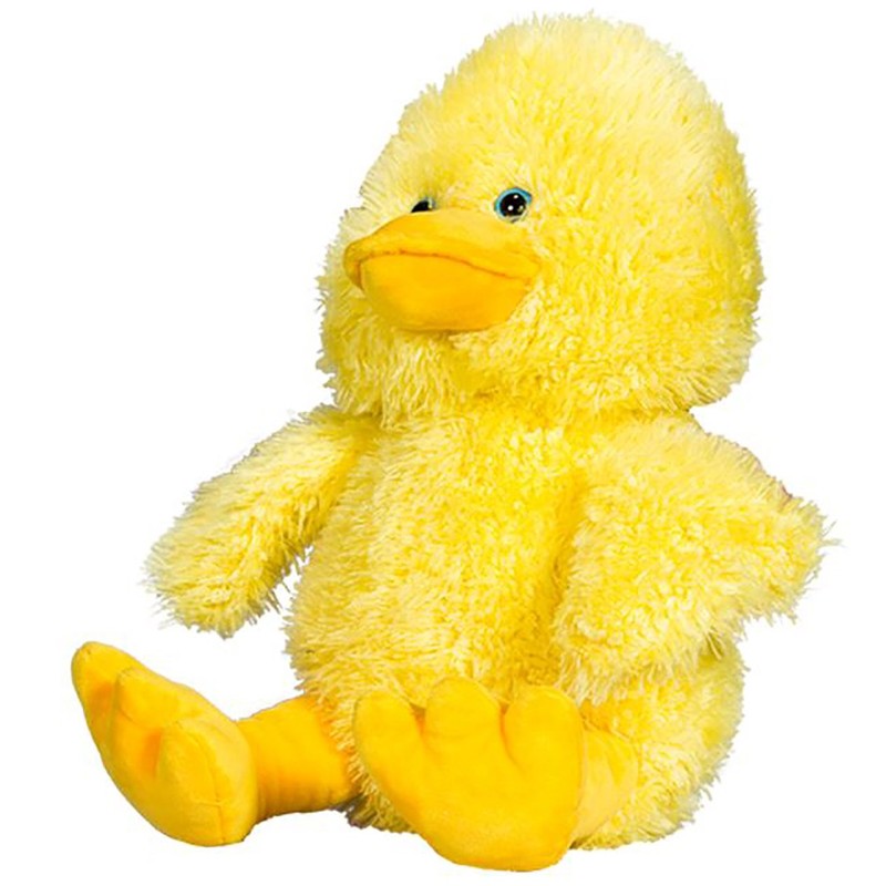 Cuddly Soft 16 inch Stuffed Puddles The Duck - We