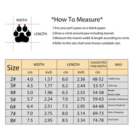 PETCUTE Dog Shoes, Paw Protection, Pack of 4, Breathable, Waterproof Dog Shoes, Outdoor, Adjustable, Washable, Non-Slip Dog Boots for Small, Medium and Large Dogs, Summer (Black 7#)