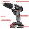Creddux Cordless Drill Set 21v Power Drill Cordless With Battery