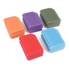 Portable Mini Folding Cushion for Outdoor Sauna, Hiking, Camping 03 Folding 8-Panel Cushion - Khaki 4ea