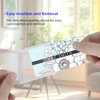 12 Pack Social Security Card Protector, Transparent PVC Waterproof Card