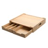 Mobilevision Bamboo Drawer & Large Sliding Tray for K-Cup &