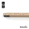 Hultafors 100504 2 m"61-2-10" Folding Rule - White