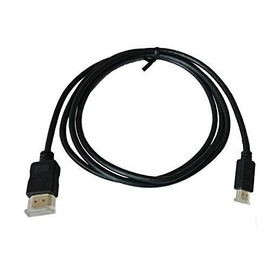 Cable de Conector Macho a Macho de Alta Velocidad Chapado en Oro, Micro HDMI Tipo D a HDMI, Cable de vídeo HD para Garmin VIRB Elite