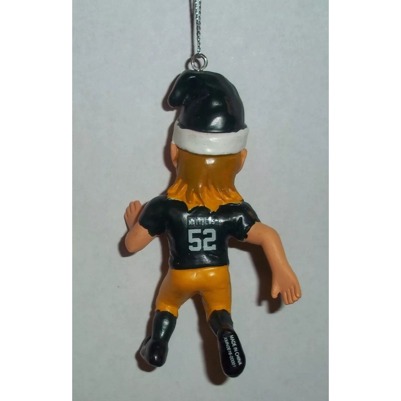 Forever Collectibles Green Bay Packers Clay Matthews Elf Christmas Tree
