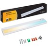 Ansen Hardwired Under Cabinet Lighting, 18IN 15W 998.4LM LED Light