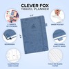 Clever Fox Travel Journal – Vacation Planner with Budget Plan,