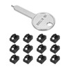 QUARKZMAN 12pcs Port Blocker Locking RJ45 Port/Dust PC Blocker with