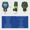 MRCARTOOL HVAC Digital Refrigeration Manifold Gauge Vacuum Pressure Leakage Meter