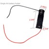 LampVPath (Pack of 4 AA Battery Holder Bundle: Single 1AA