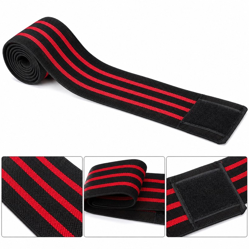 Adjustable Elbow Wrap for Weightlifting – Elastic Compression Support for