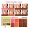 8 Color Cream Blush Palette, Matte Blush, Fine and Smooth