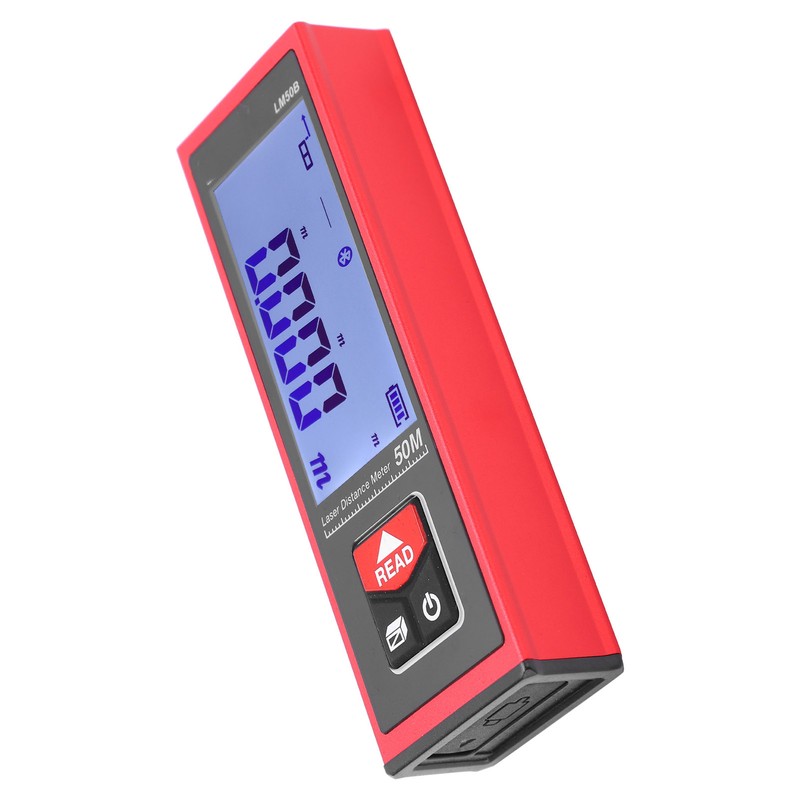 LM50B 50m/164ft Laser Range Finder Electronic Ruler Hand Held Mini
