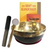 70164 Bengali Singing Bowl Gold-Black 5-Piece Sound Massage Set with