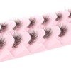 10 Pairs 3D Mink False Eyelashes Messy Dense Eyelashes Short